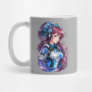 Visions of Andromeda: Captivating AI Anime Artistry Mug